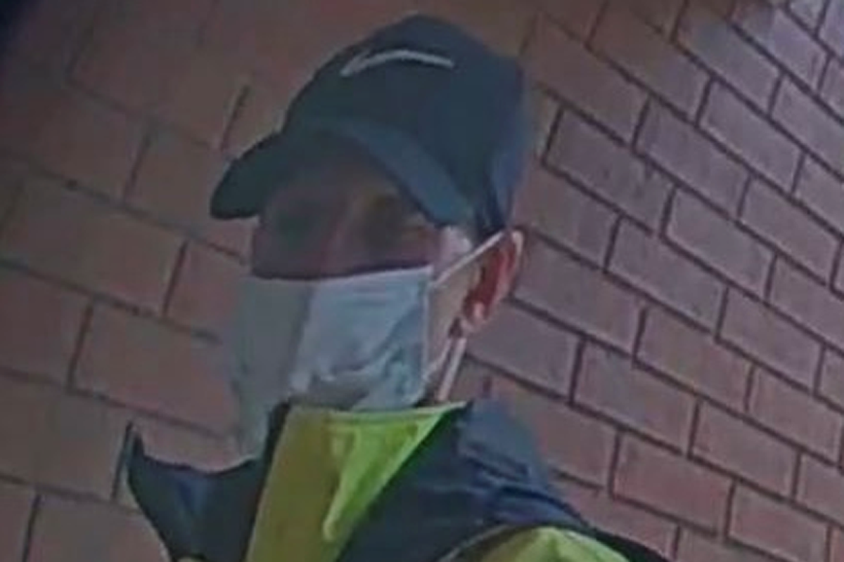 Waterloo Regional Police have released an image of a man they are looking to speak with as a result of the incident.
