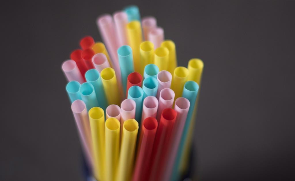 Plastic straws are pictured in Vancouver on Monday, June 4, 2018. More than two dozen plastic makers are asking the Federal Court to put an end to Ottawa's plan to ban several single-use plastic items including straws, cutlery and takeout containers. 