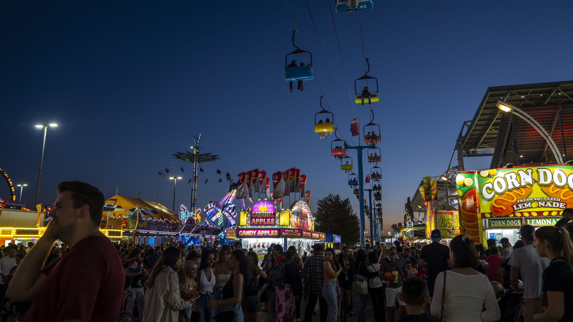 CNE at night time