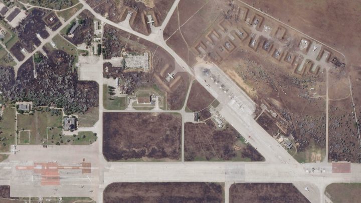 Russian airbase Crimea Ukraine