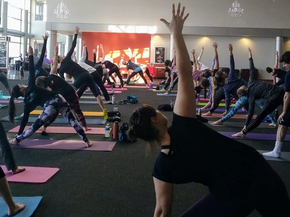 Guelph Yoga Fest is a fundraiser for Hospice Wellington.
