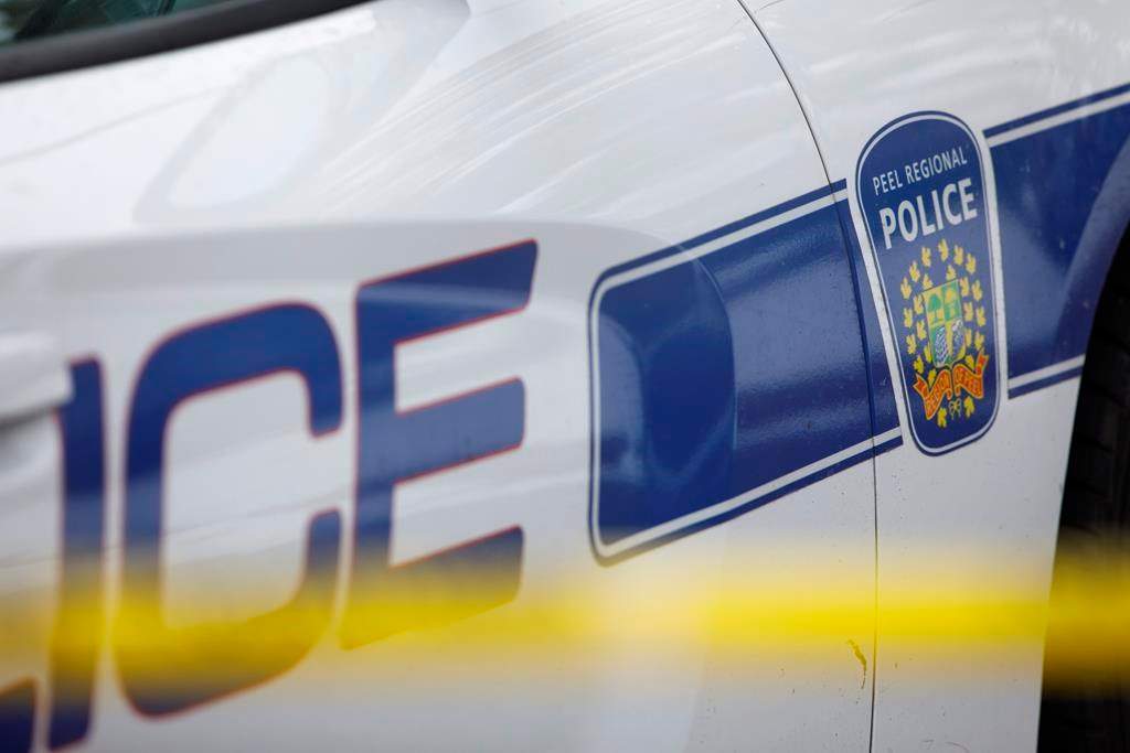 Peel Regional Police car is shown in Brampton, Ont., on Thursday, Nov. 7, 2019. 
