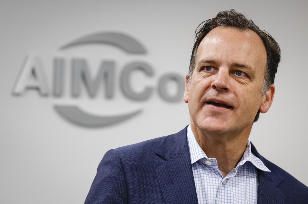 Alberta Investment Management Corp. CEO Evan Siddall in Calgary, Alta., Wednesday, Sept. 21, 2022.