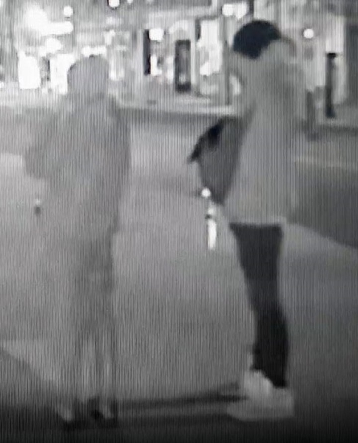 Police are searching for 2 suspects after a television was stolen in Toronto.