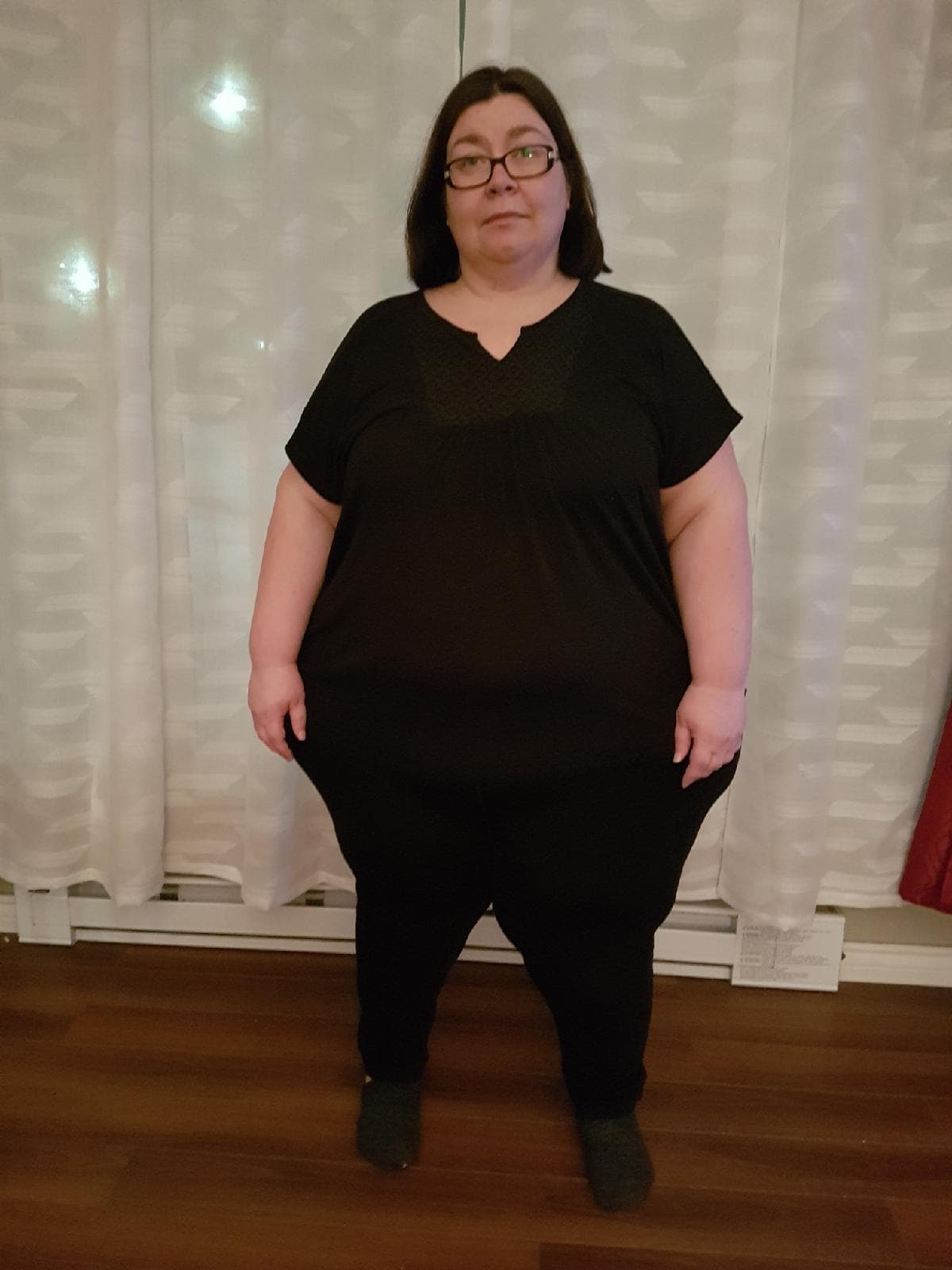 Image taken prior to McLenaghan’s bariatric surgery in 2019