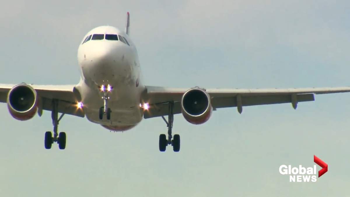 airplane flying