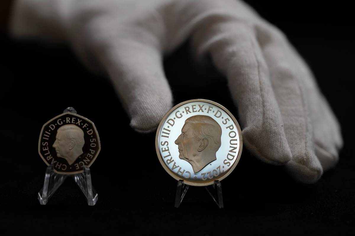 king charles coin