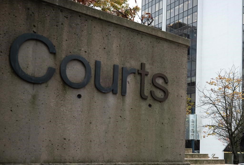The B.C. Supreme Court is shown in Vancouver on Monday, Nov. 1, 2021. 