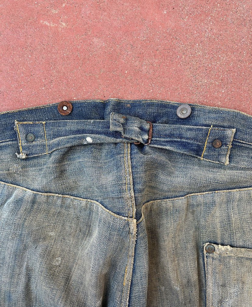 The 1800s Levi’s jeans sold at auction on Oct. 1, 2022.
