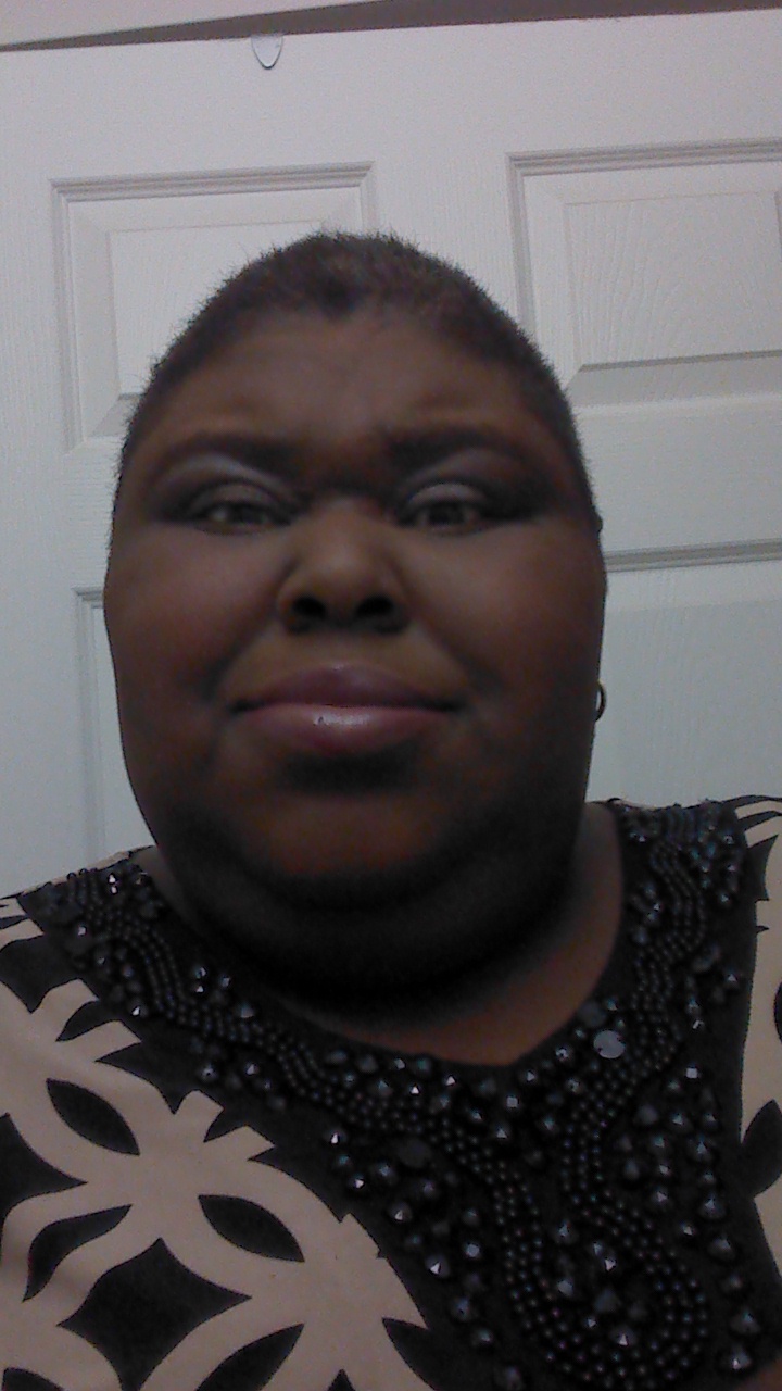 A photo of Charlene when she was in the midst of cancer treatments.