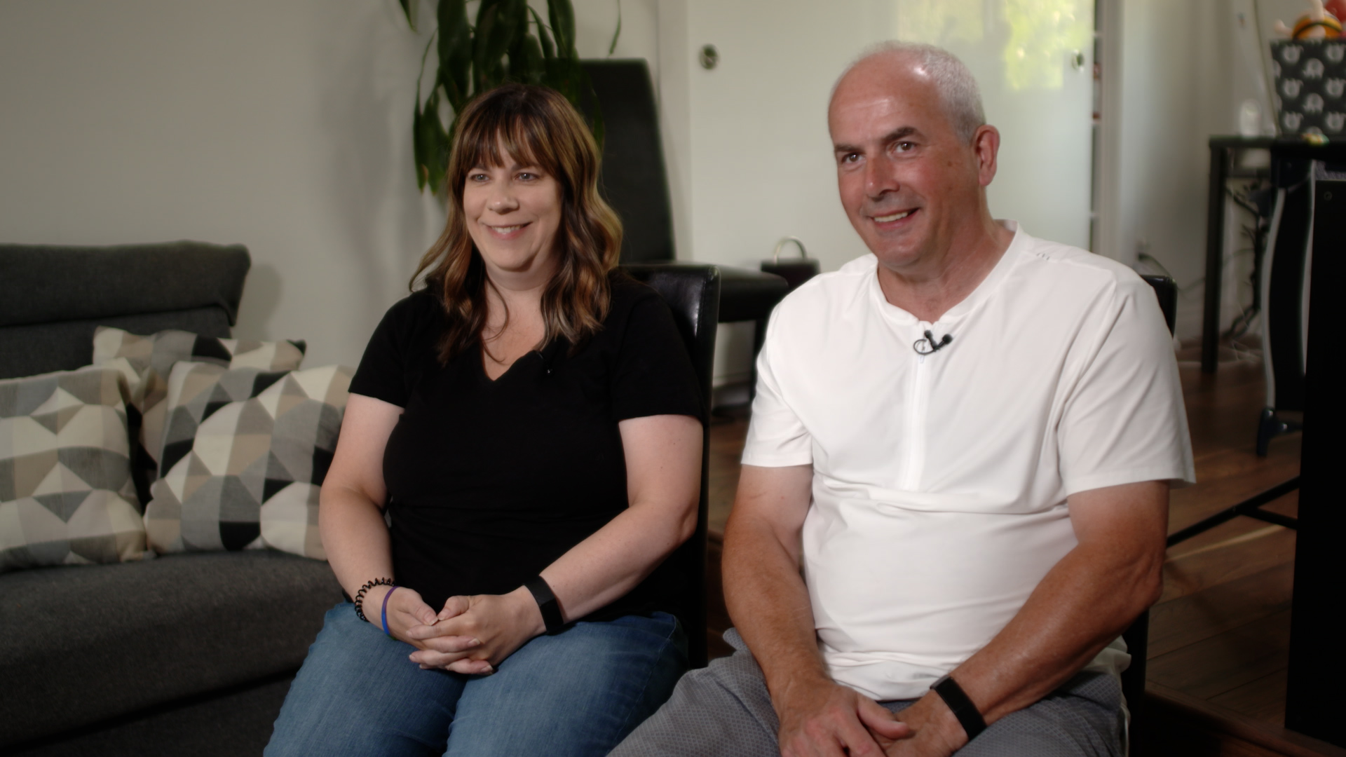 Erika Fryer and Stephen Quinlan