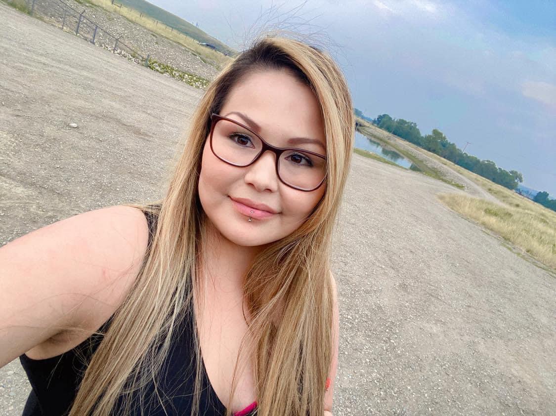 Tia Blood’s family says the 34-year-old mother of two has been missing since leaving her west Lethbridge home on Oct. 19, 2022.