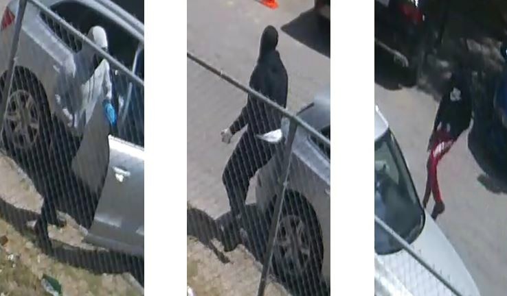 Police are seeking to identify three suspects wanted in connection with a shooting in Toronto. (Toronto police / handout)