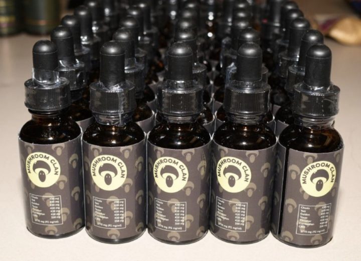 Psilocybin and Psilocybin-derived edibles police say they found at a commercial property in 2022.