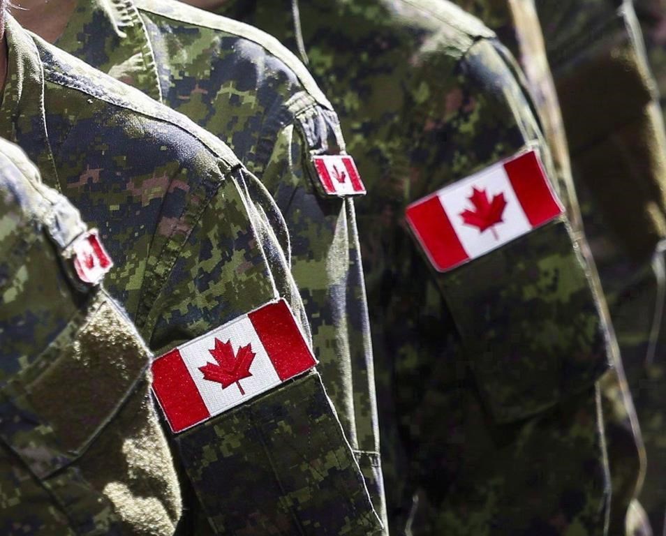 Members of the Canadian Armed Forces.