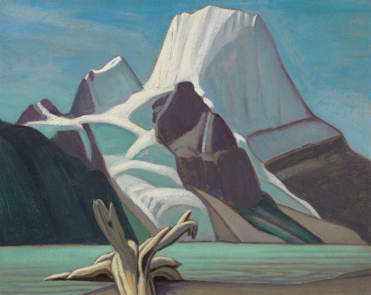 Lawren Harris' "From Berg Lake, Morning."
