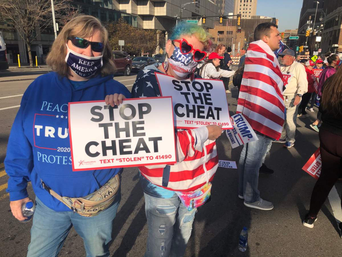 Detroit protest