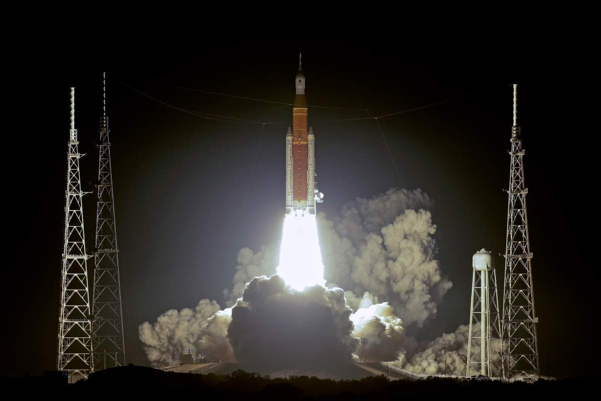 NASA Moon Rocket