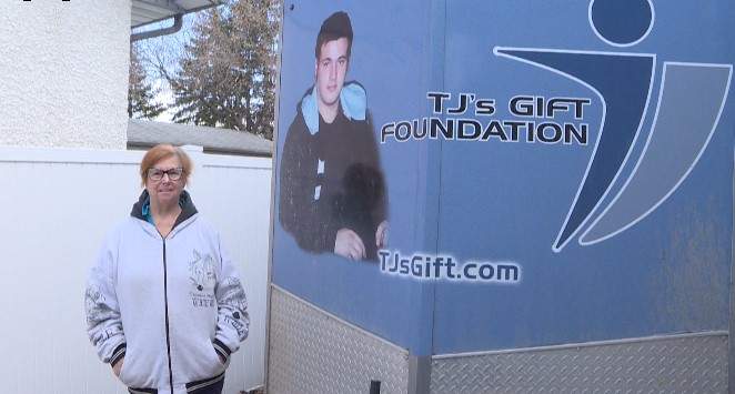 Karen Wiebe’s son TJ was murdered in January 5, 2003.