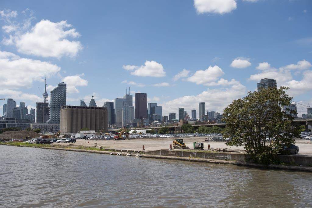 Views of the Port Lands area from Cherry St. THE CANADIAN PRESS/Andrew Lahodynskyj.
