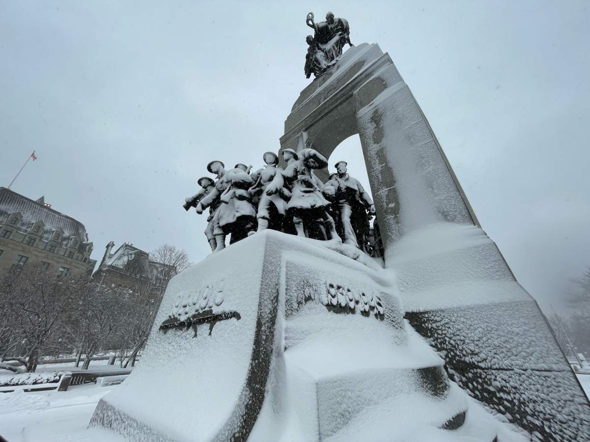 Canada snow storm