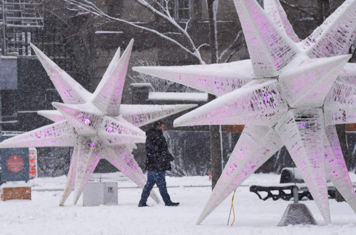 Canada snow storm