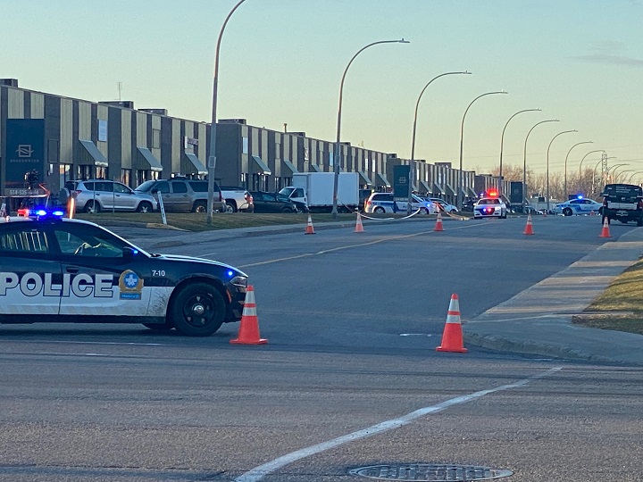 Montreal police are investigating after a man in his 40s was killed, possibly with a sharp object, on Tuesday afternoon. Dec. 13, 2022.