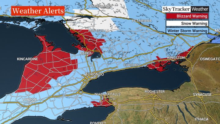 Environment Canada warns of once-in-decade storm as Ontario, Quebec see snow, winds - image