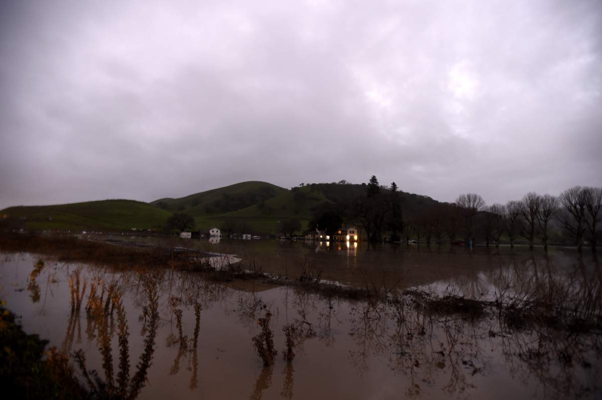 California storms