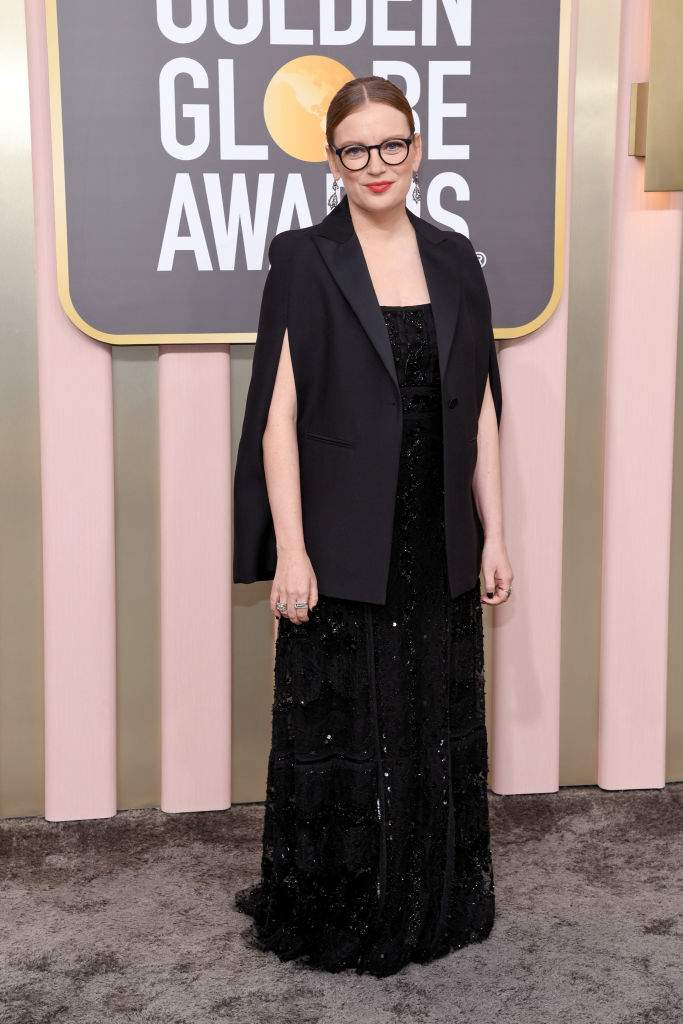 Sarah Polley attends the 80th Annual Golden Globe Awards at The Beverly Hilton on January 10, 2023 in Beverly Hills, California.