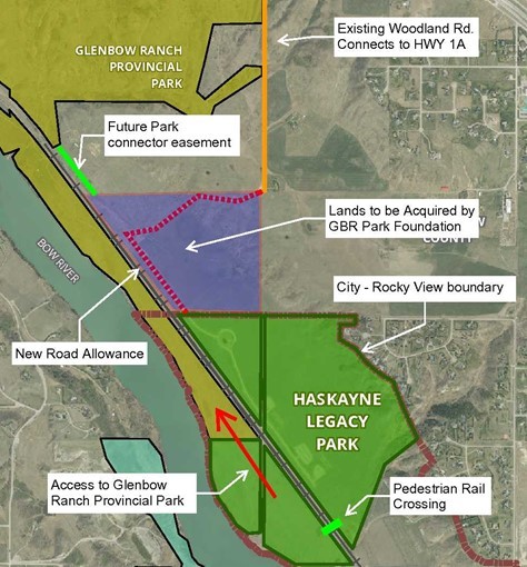 Haskayne Legacy Park development plan.