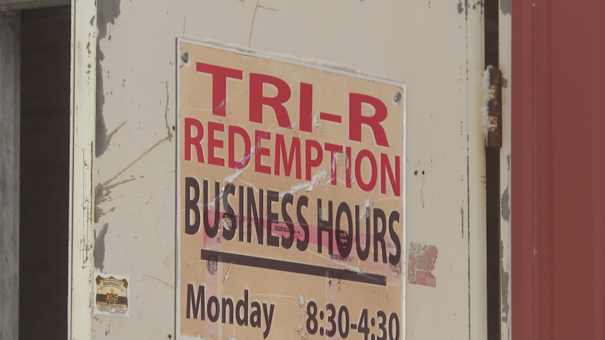 Tri-R Redemption accepts glass as part of a program the province is hoping to expand.