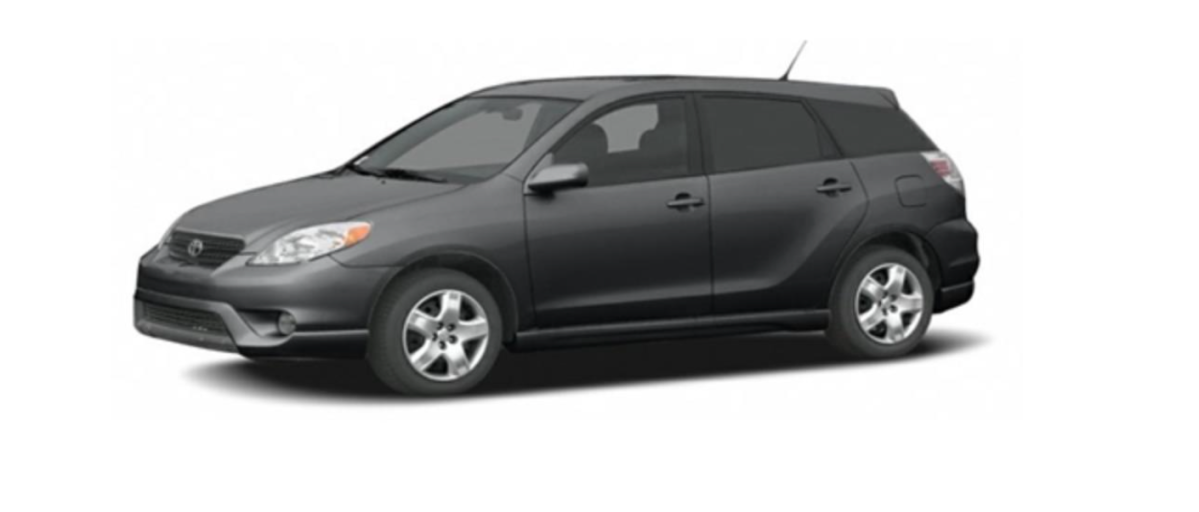 Port Hope police say a 2003 Toyota Matrix like this model was involved in an abduction.