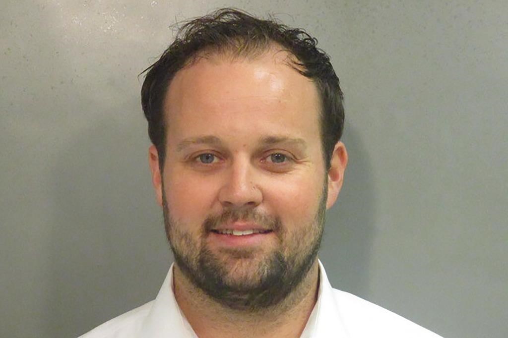 Josh Duggar's mugshot.