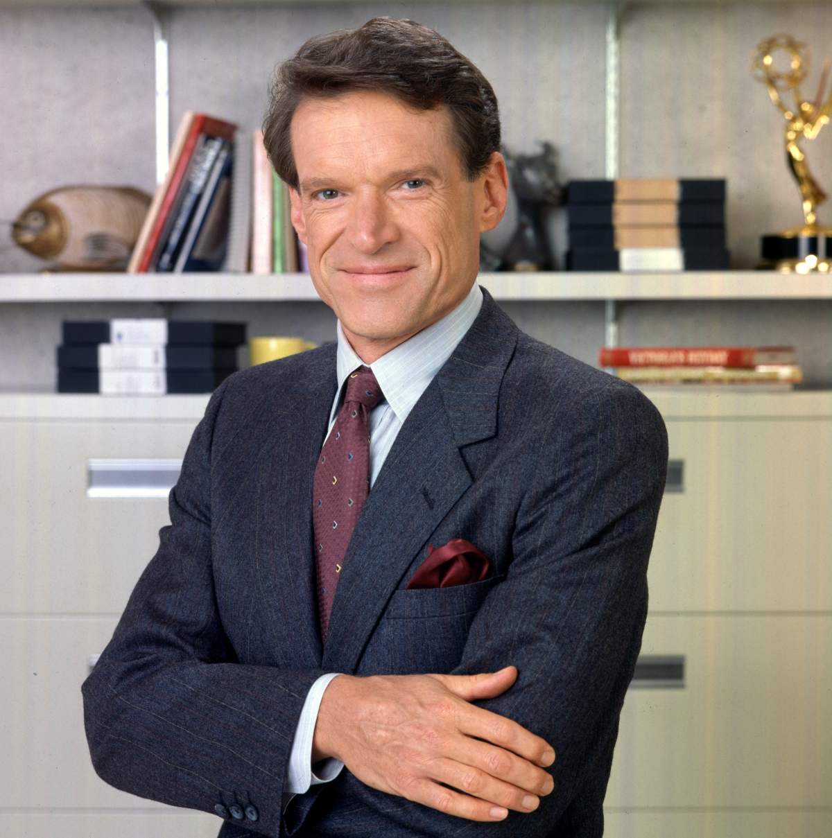 Charles Kimbrough posing in a suit.