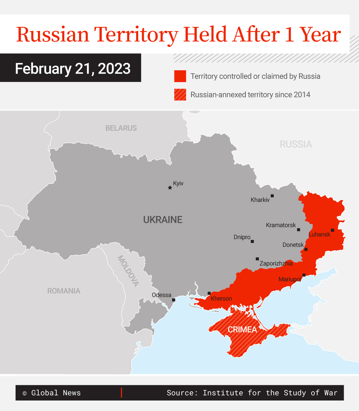 A look back at one year of courage, survival and war in Ukraine - image