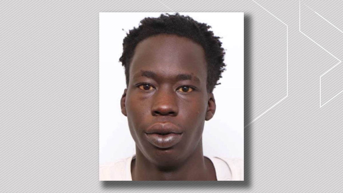 In a news release issued Monday afternoon, police said 24-year-old Bith Gattang Chuol wanted for first-degree murder, kidnapping, extortion and breaking and entering.