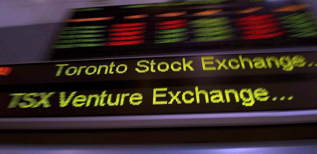 A TSX ticker is shown in Toronto on May 10, 2013.  THE CANADIAN PRESS/Frank Gunn.
