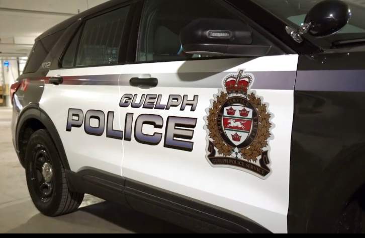 Guelph police cruiser.
