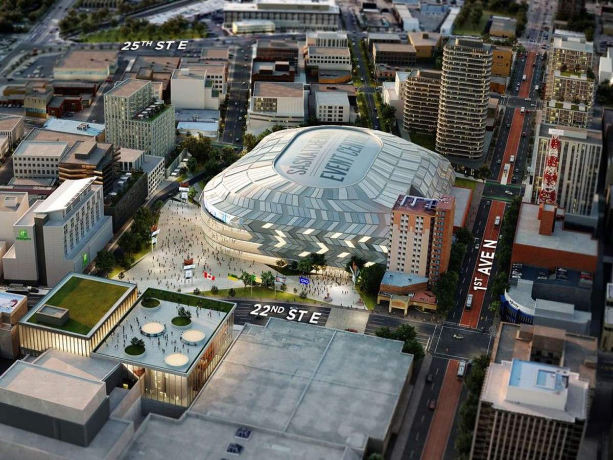 The next round of public consultation for the new downtwon event centre in Saskatoon began last week.