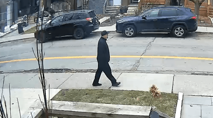 Police previously released a brief surveillance video of a suspect.