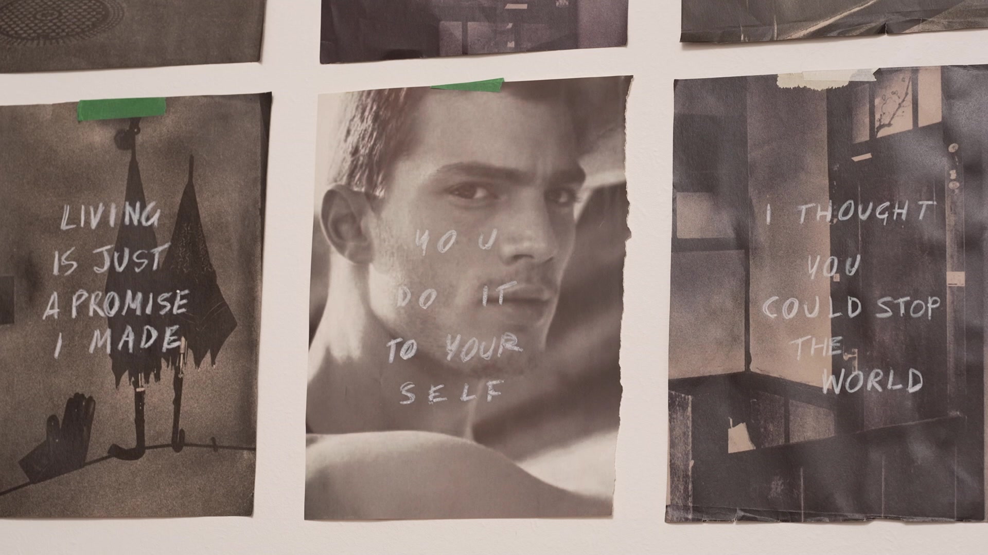 Semple describes art as a coping mechanism that saved him after a near-death experience.