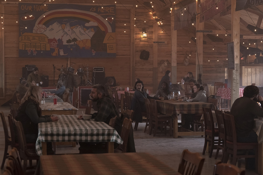 Willow Lane Barn in Olds, Alta. was transformed into a post-apocalyptic bar.