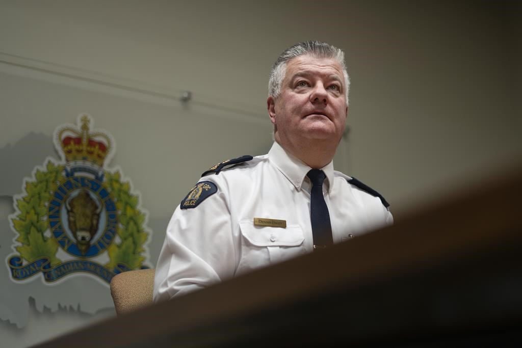 Assistant Commissioner Dennis Daley, commanding officer of the Nova Scotia RCMP, is seen during an interview at RCMP headquarters in Dartmouth, N.S., Wednesday, Dec. 14, 2022.