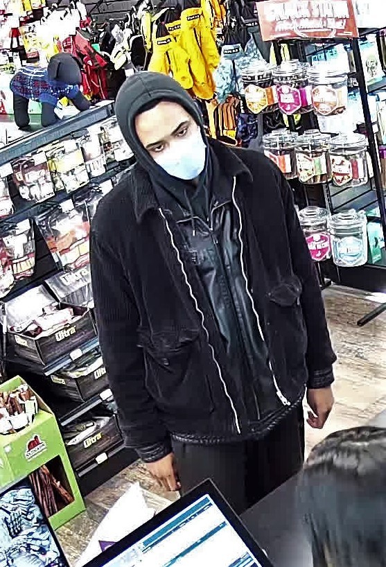 Image of the suspect wanted in a Toronto retail robbery spree.
