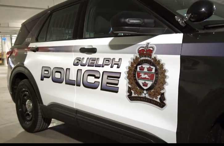 Guelph police cruiser.