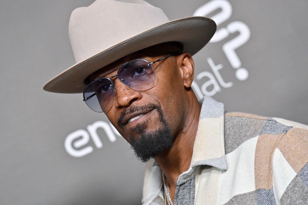Jamie Foxx attends the Los Angeles Screening of "Below The Belt" at Directors Guild Of America on October 01, 2022 in Los Angeles, California.