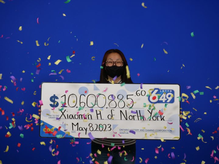 North York resident Xiaomin Han won more than $10.6 million playing Lotto 6/49.