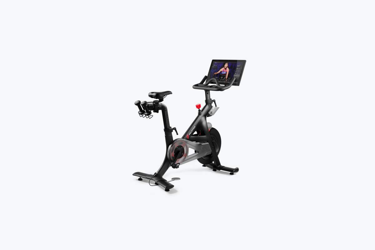 A Peloton bike.