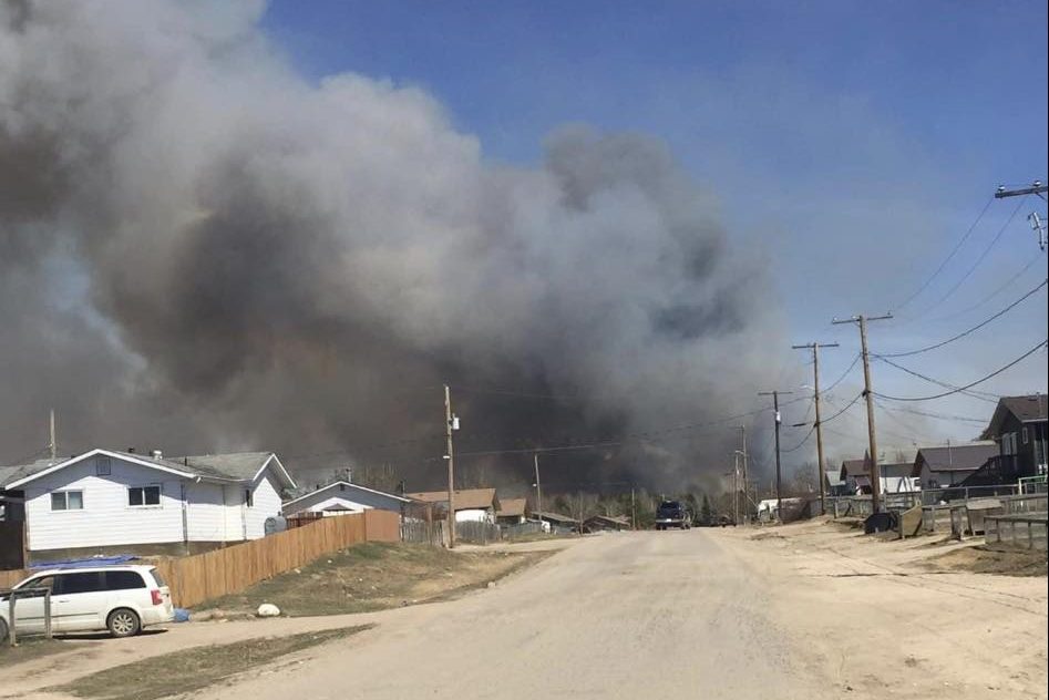  La Loche wild fire.